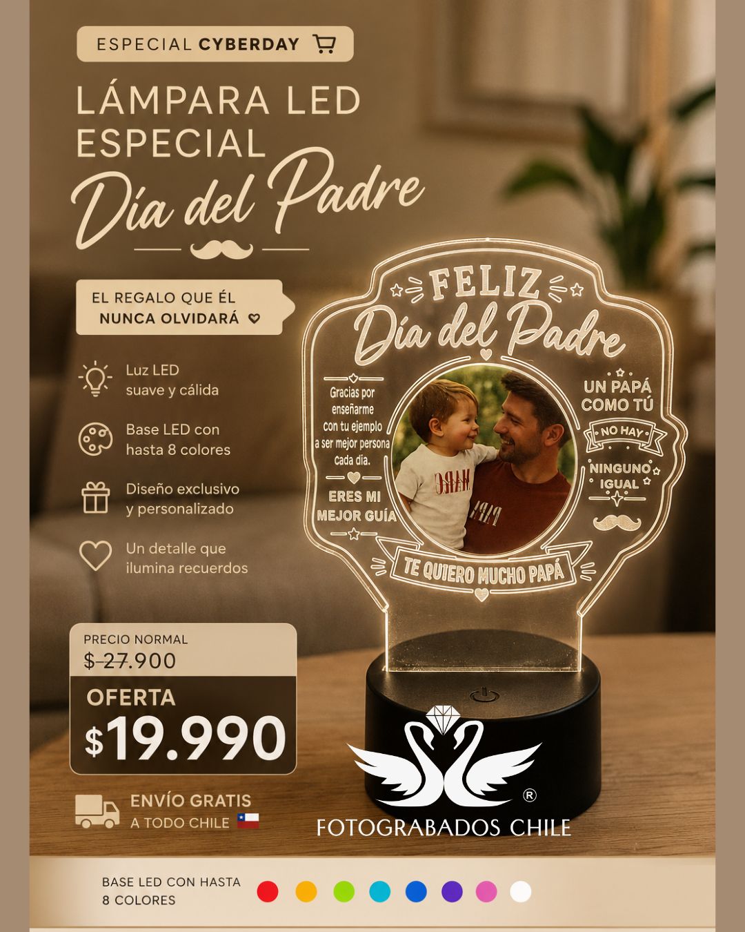 Lámpara led Zenith