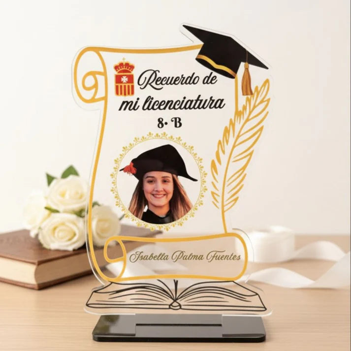 ✨ Galvano Graduación Cambridge