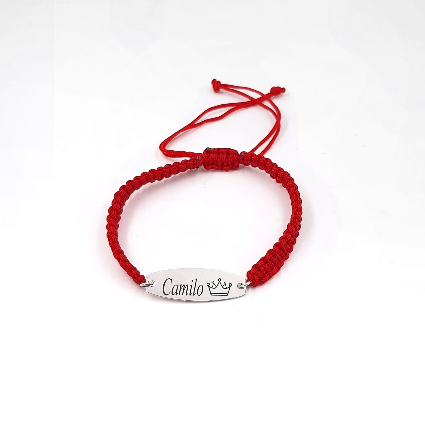 pulsera protección personalizada bebé o nino/a plata