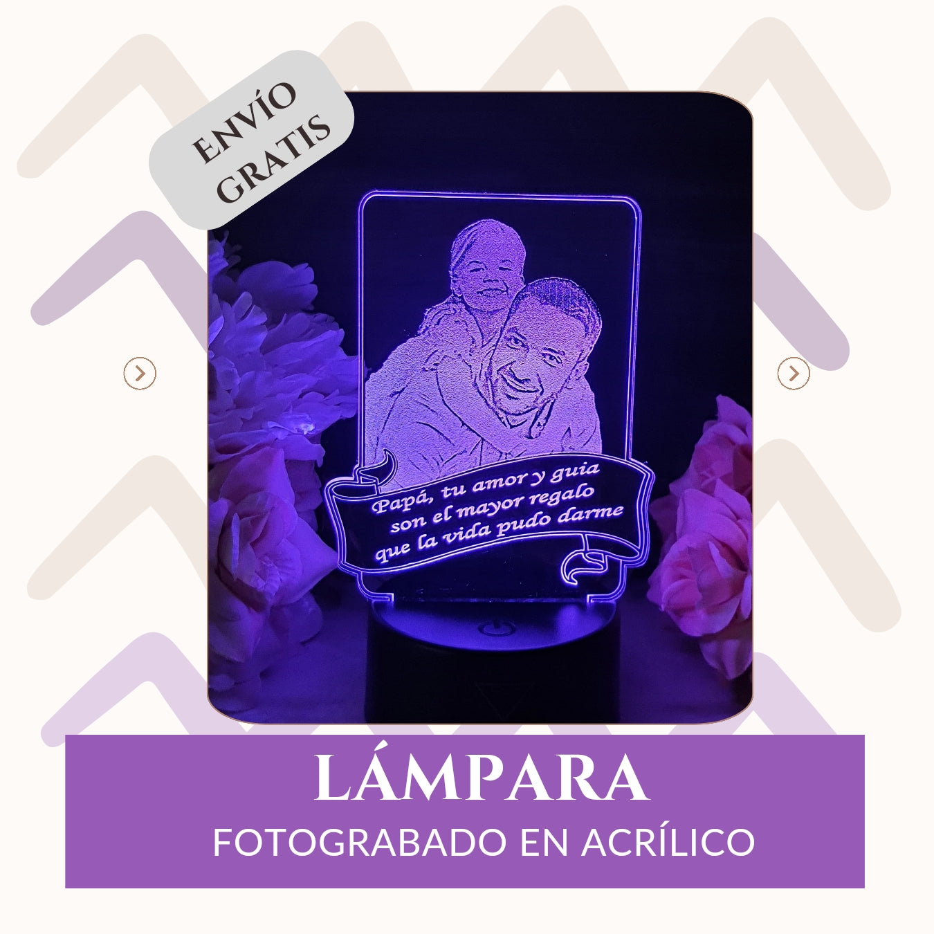 Lámpara LED Manhattan Personalizada