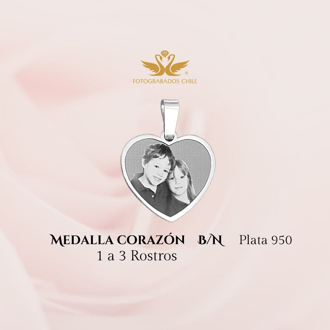 Heart to B/N 1 TO 4 FACES