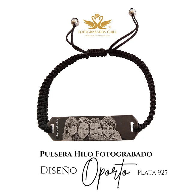 Pulsera Oporto Fotograbada