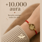 Pulsera fotograbado Capri Acero dorado