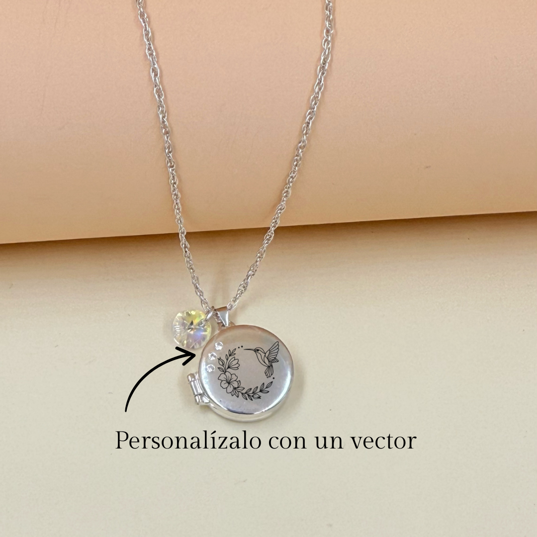 Collar relicario Alma