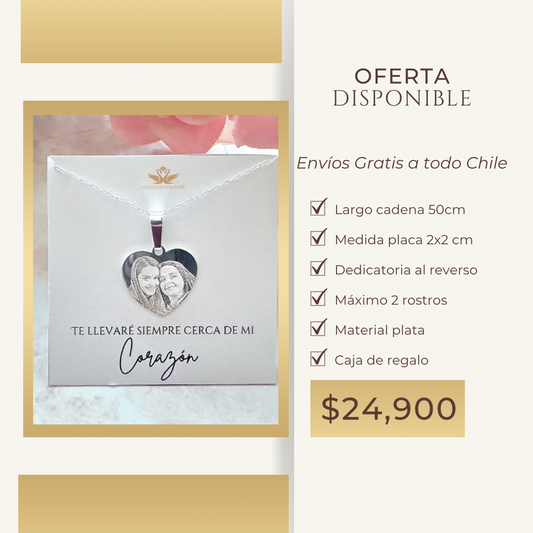 Oferta collar corazón