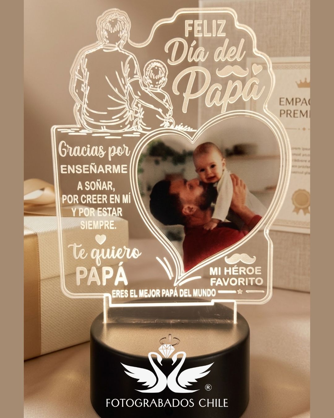 Lámpara led Nórdica