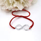 Pulsera protección infinito plata