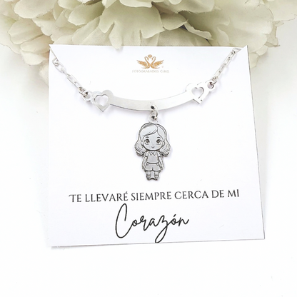 Collar Tiara Jacinta (1) hijo/a plata 950