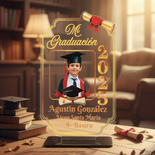 ✨ Galvano Graduación Oxford 🎓