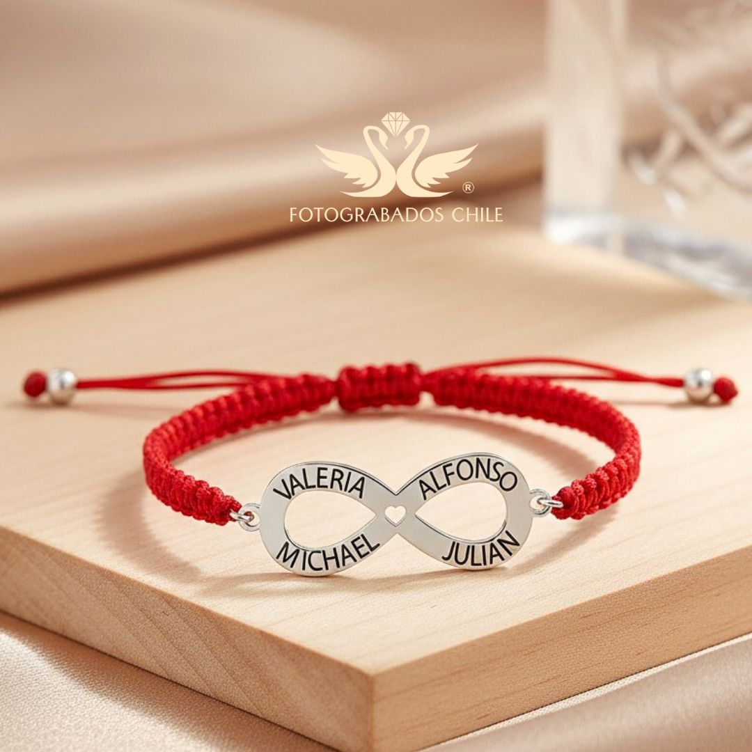 Pulsera Infinito Cattleya