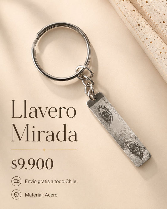 Llavero Mirada Acero