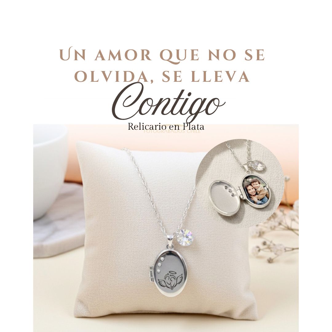 Collar relicario
