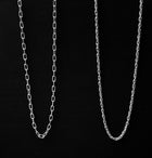 cadena hombre limada 60cm y mujer semitourbillón 50cm