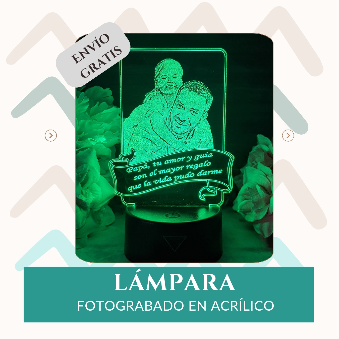 Lámpara LED Manhattan Personalizada