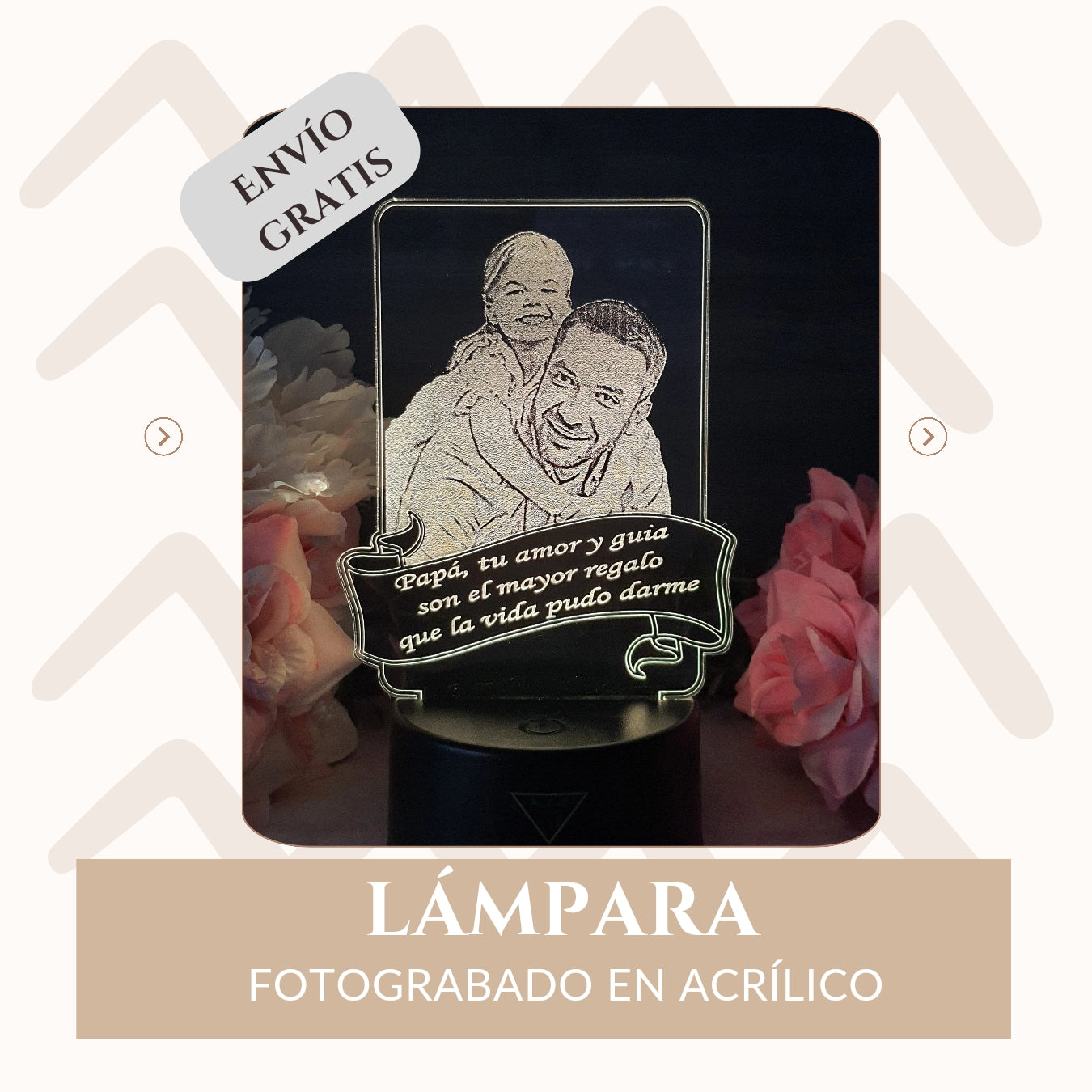 Lámpara LED Manhattan Personalizada