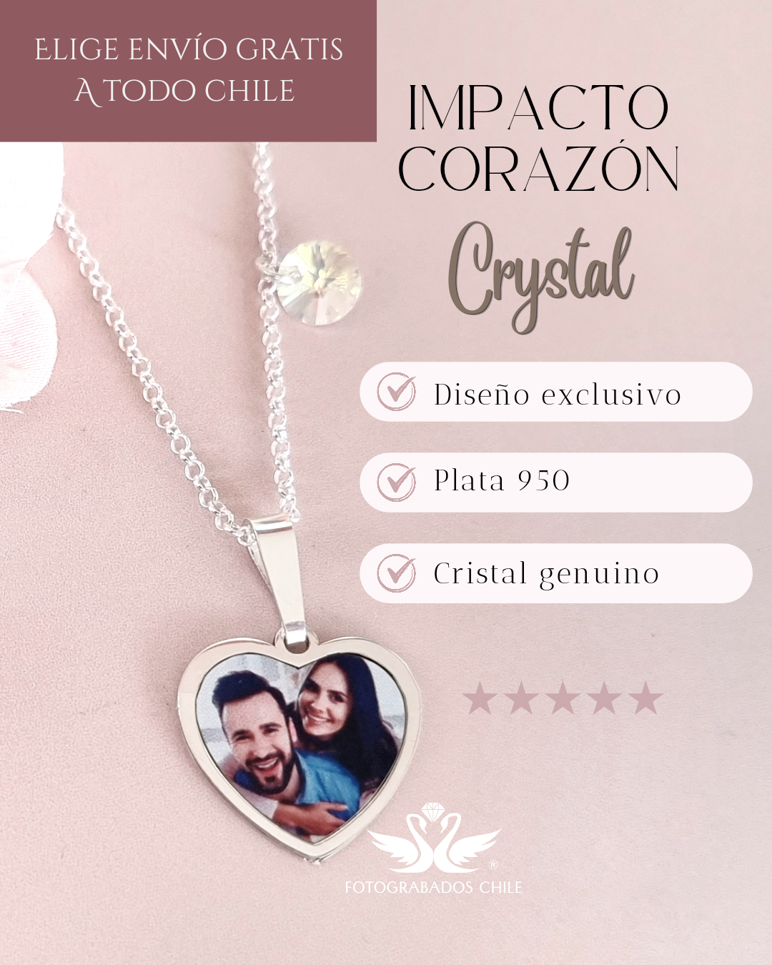Impacto corazón crystal