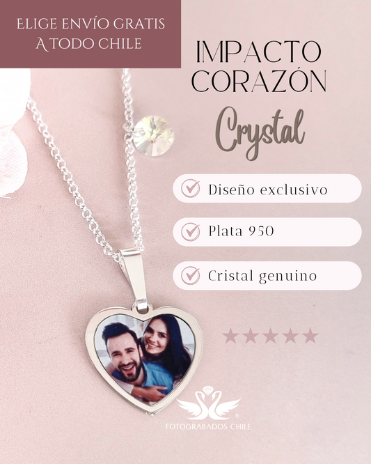 Impacto corazón crystal